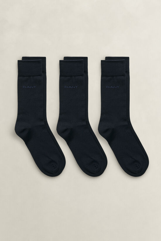 3er-Pack Socken aus mercerisierter Baumwolle