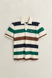 Poloshirt mit Streifen