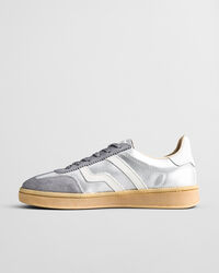 Cuzima Sneaker aus Metallic-Leder
