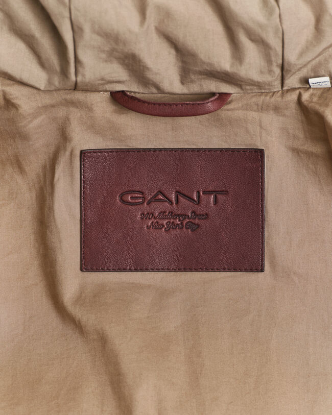 Baumwoll Parka mit G&auml;nsedaunenf&uuml;llung