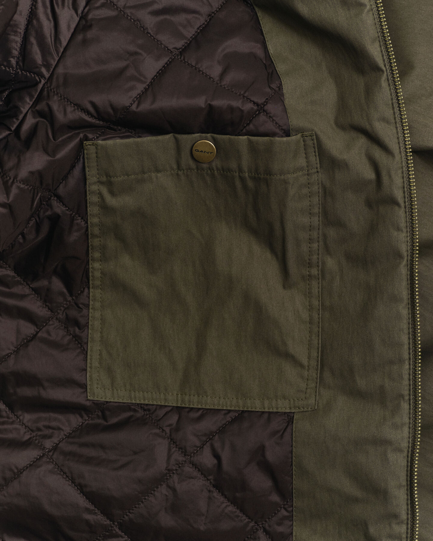 Waxed Cotton Kurzmantel