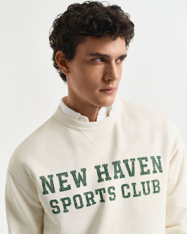 Graphic Rundhals-Sweatshirt