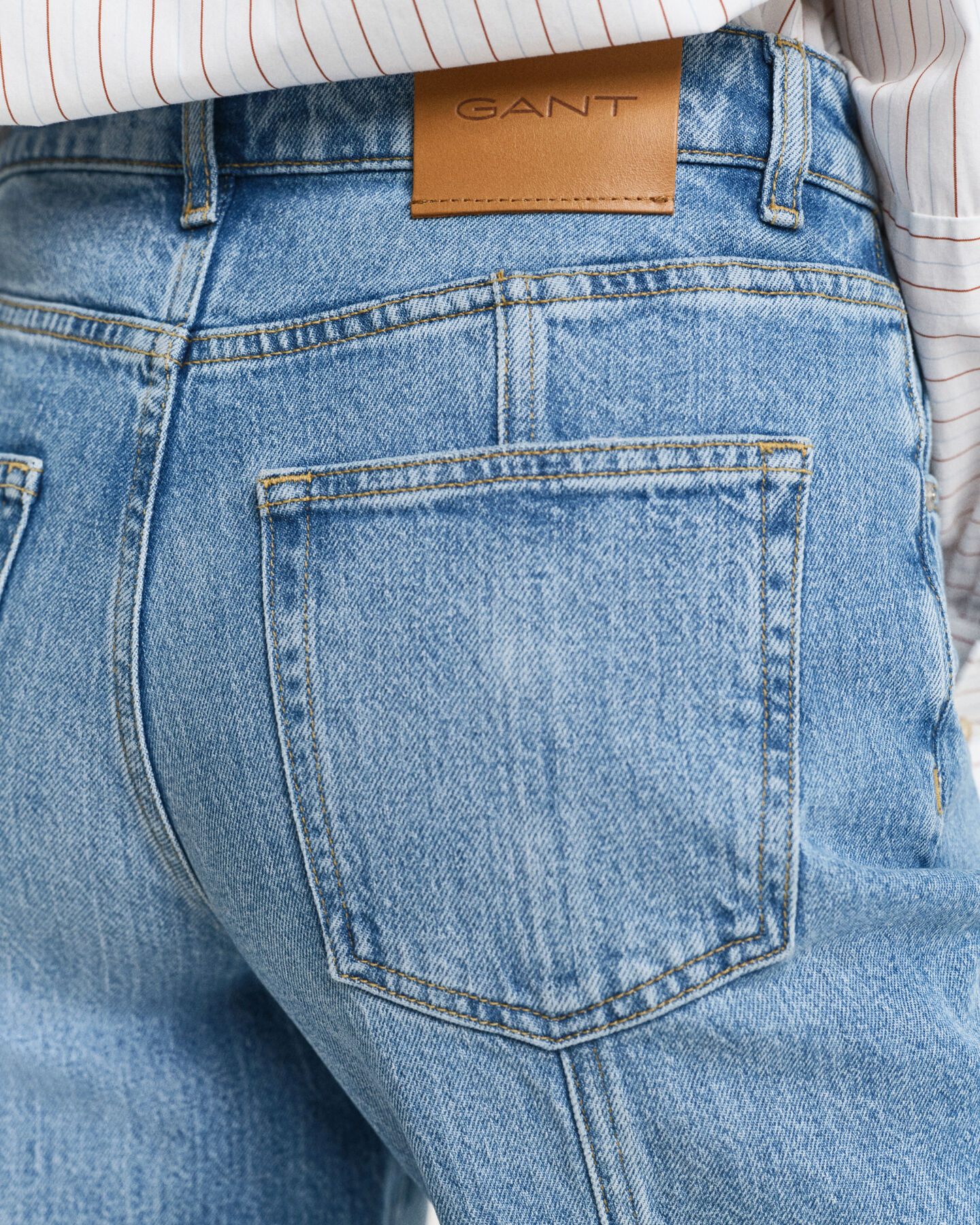 Relaxed Fit Jeans mit geradem Bein