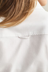 Stretch Oxford-Bluse