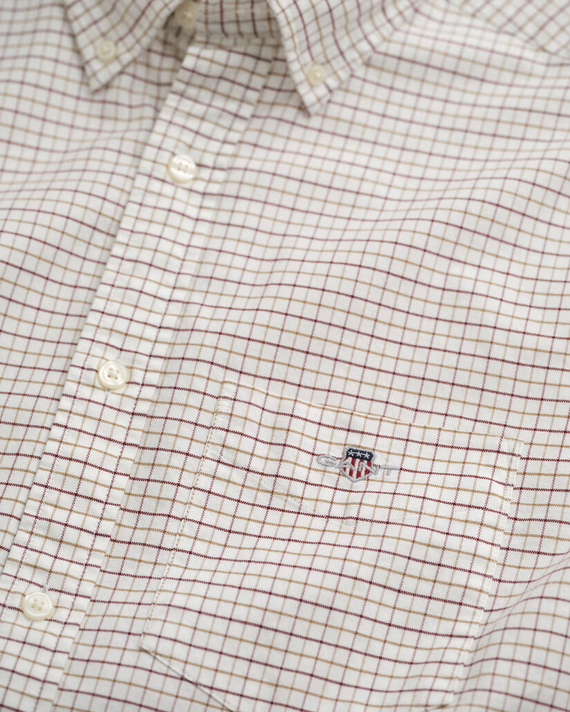 Regular Fit Tattersall Classic Oxford-Hemd