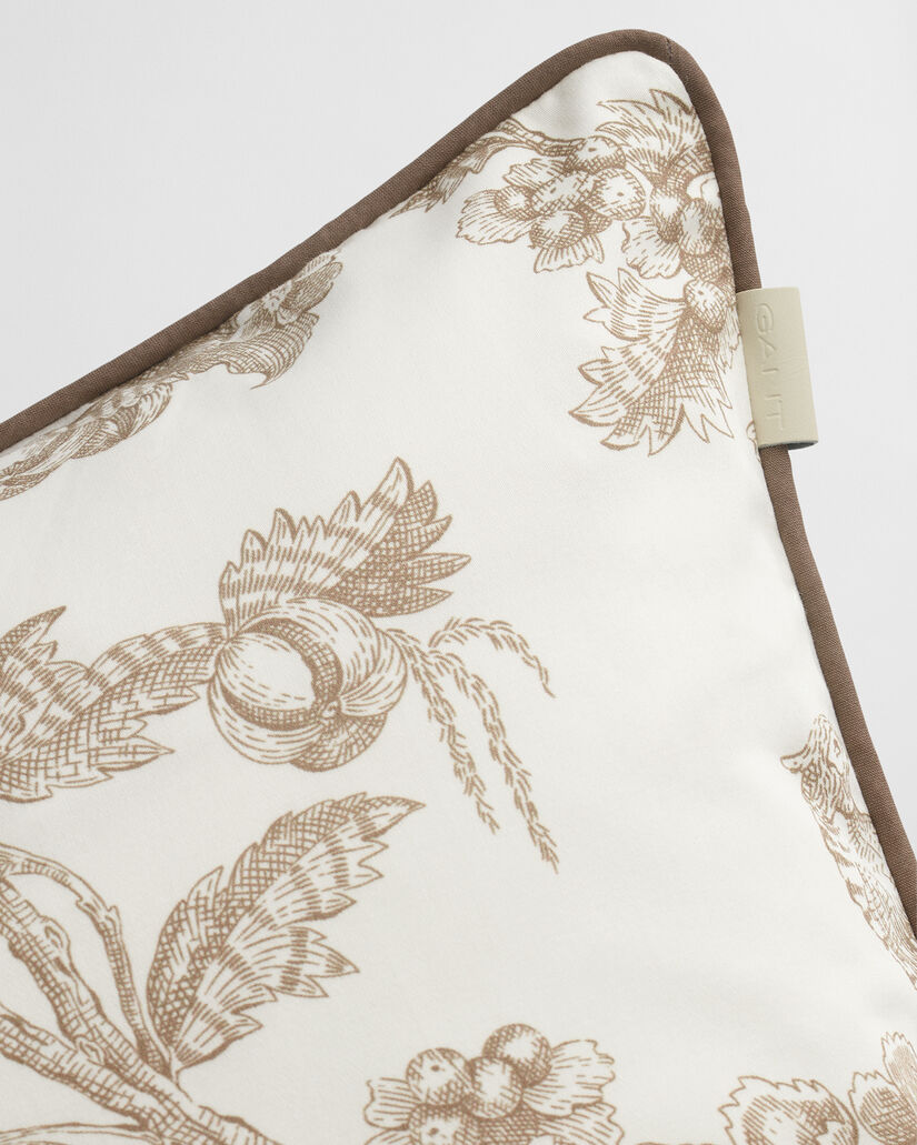 Sateen Kissenh&uuml;lle mit Baum-Print