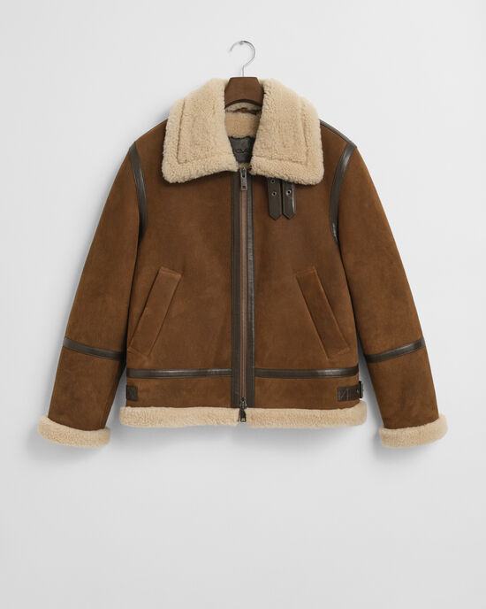 Shearling-Jacke