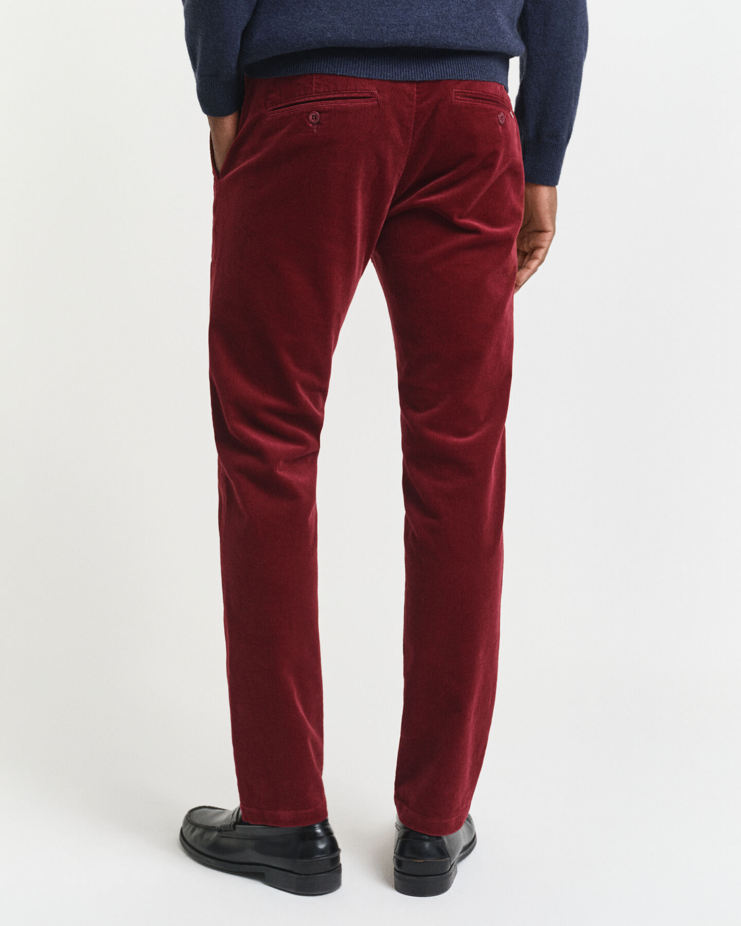 Slim Fit Cord Chinohose