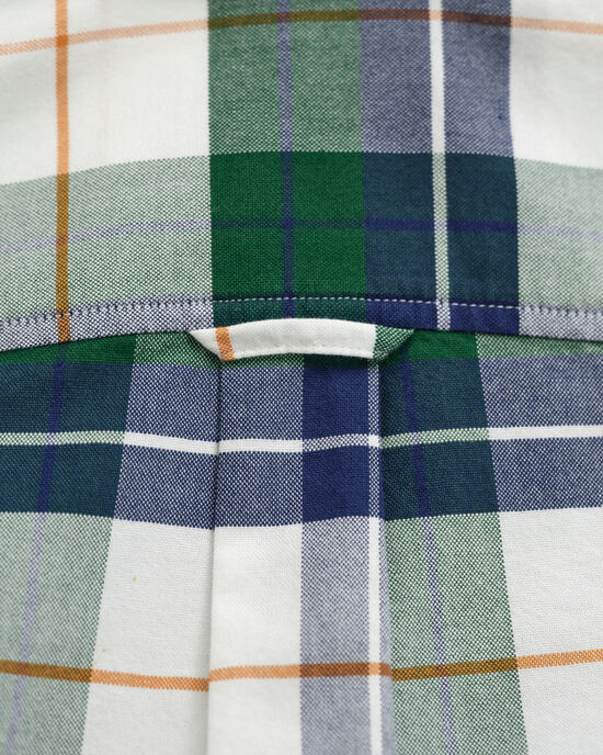 Kids Shield Oxford-Hemd mit Karomuster