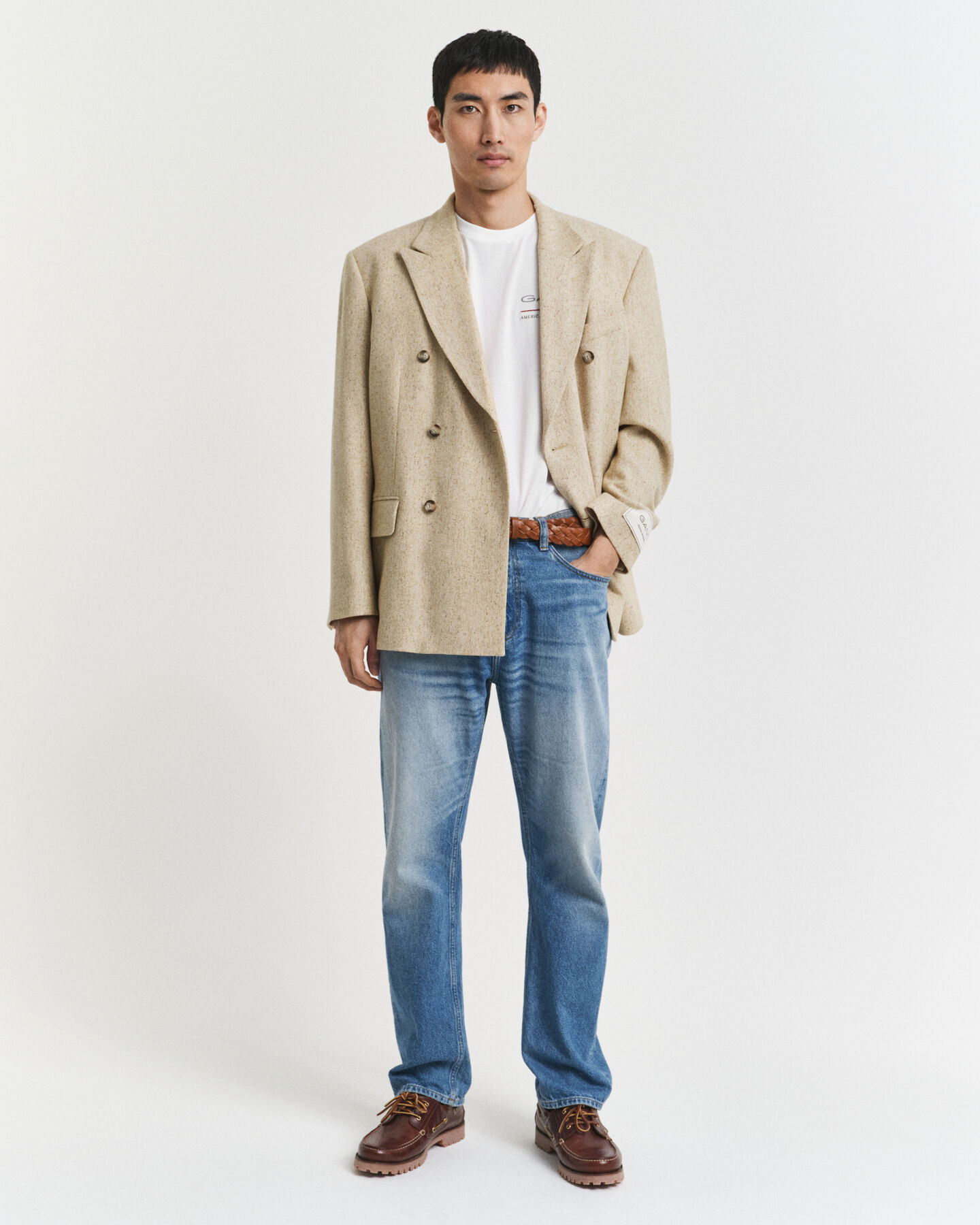 Archive Shield T-Shirt mit Stickerei