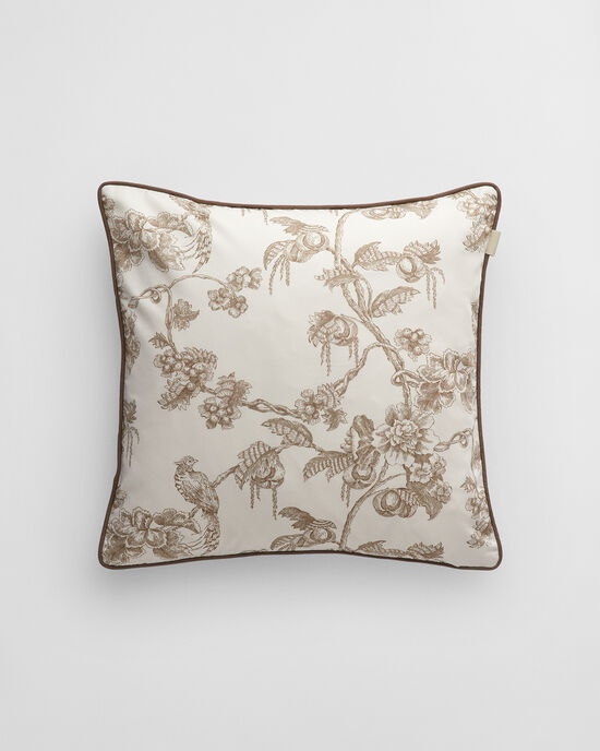 Sateen Kissenh&uuml;lle mit Baum-Print