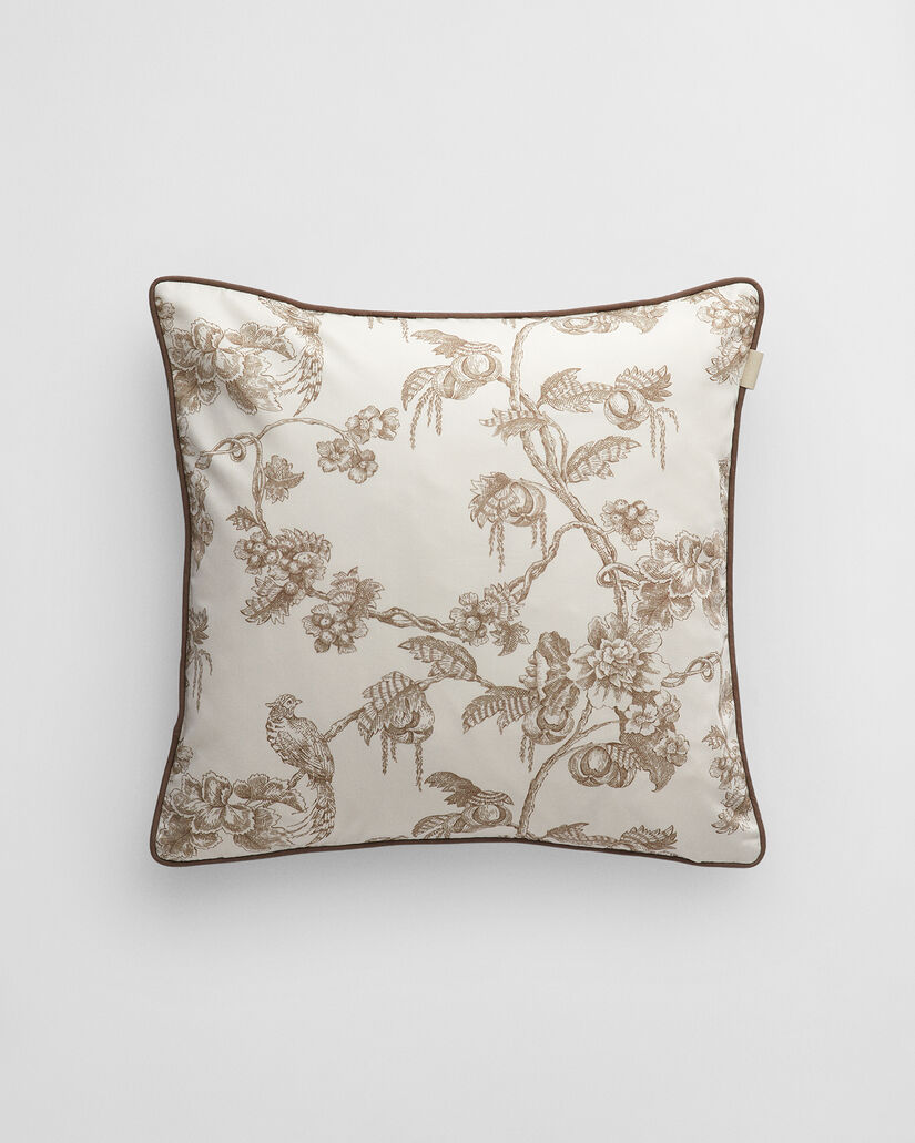 Sateen Kissenh&uuml;lle mit Baum-Print