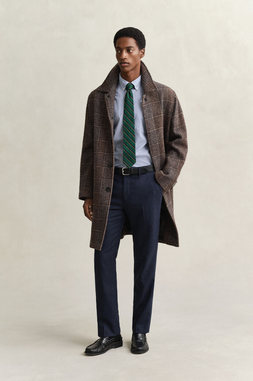 Banker Stripe Classic Popeline Hemd