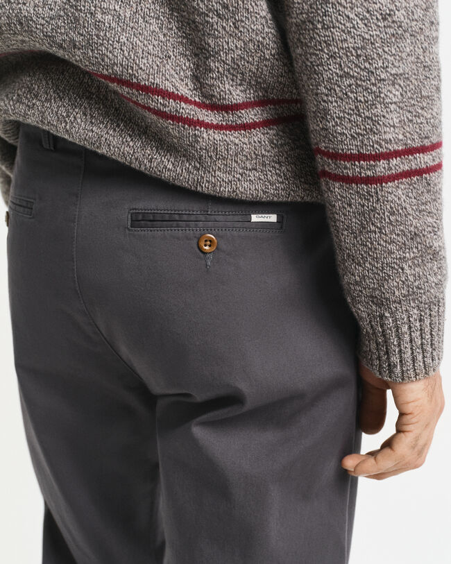 Regular Fit Twill Chinohose