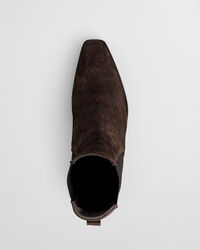 Bassotte Stiefel aus Veloursleder