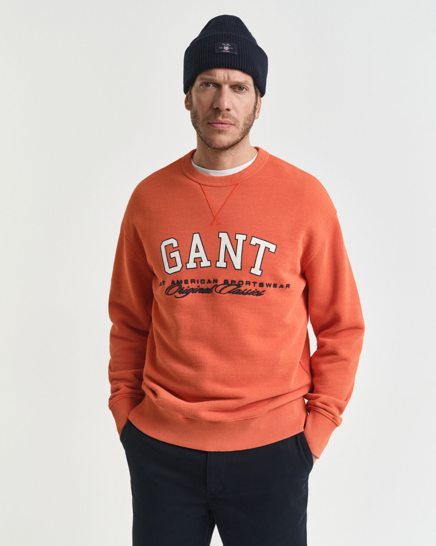 Collegiate Graphic Rundhals-Sweatshirt