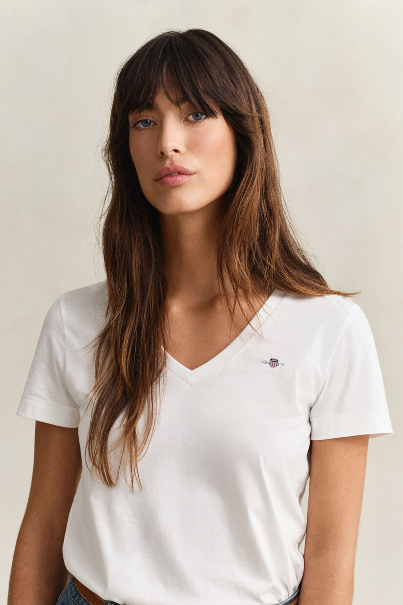 Shield V-Neck T-Shirt