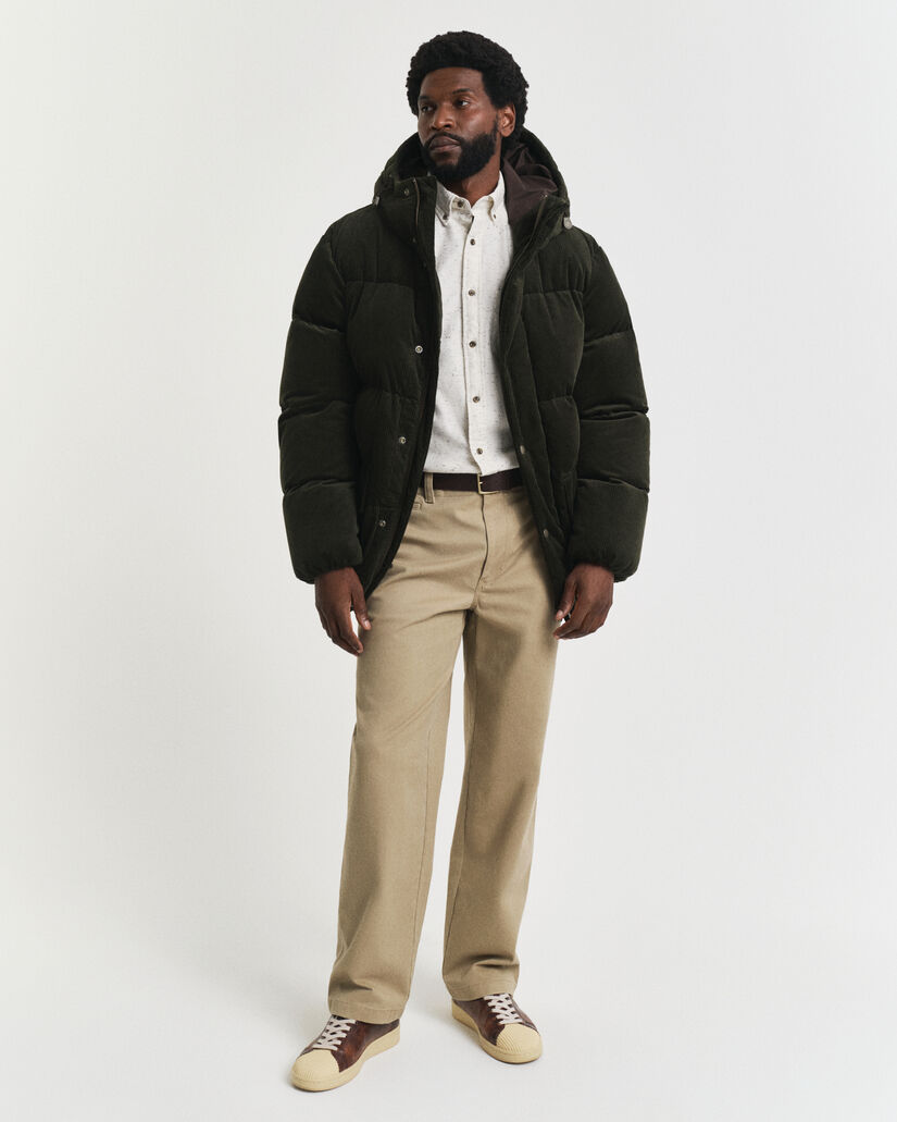 Regular Fit Flanellhemd mit Noppengarn