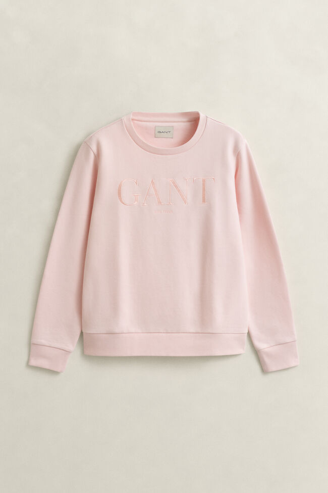 Tonal Graphic Rundhals-Sweatshirt