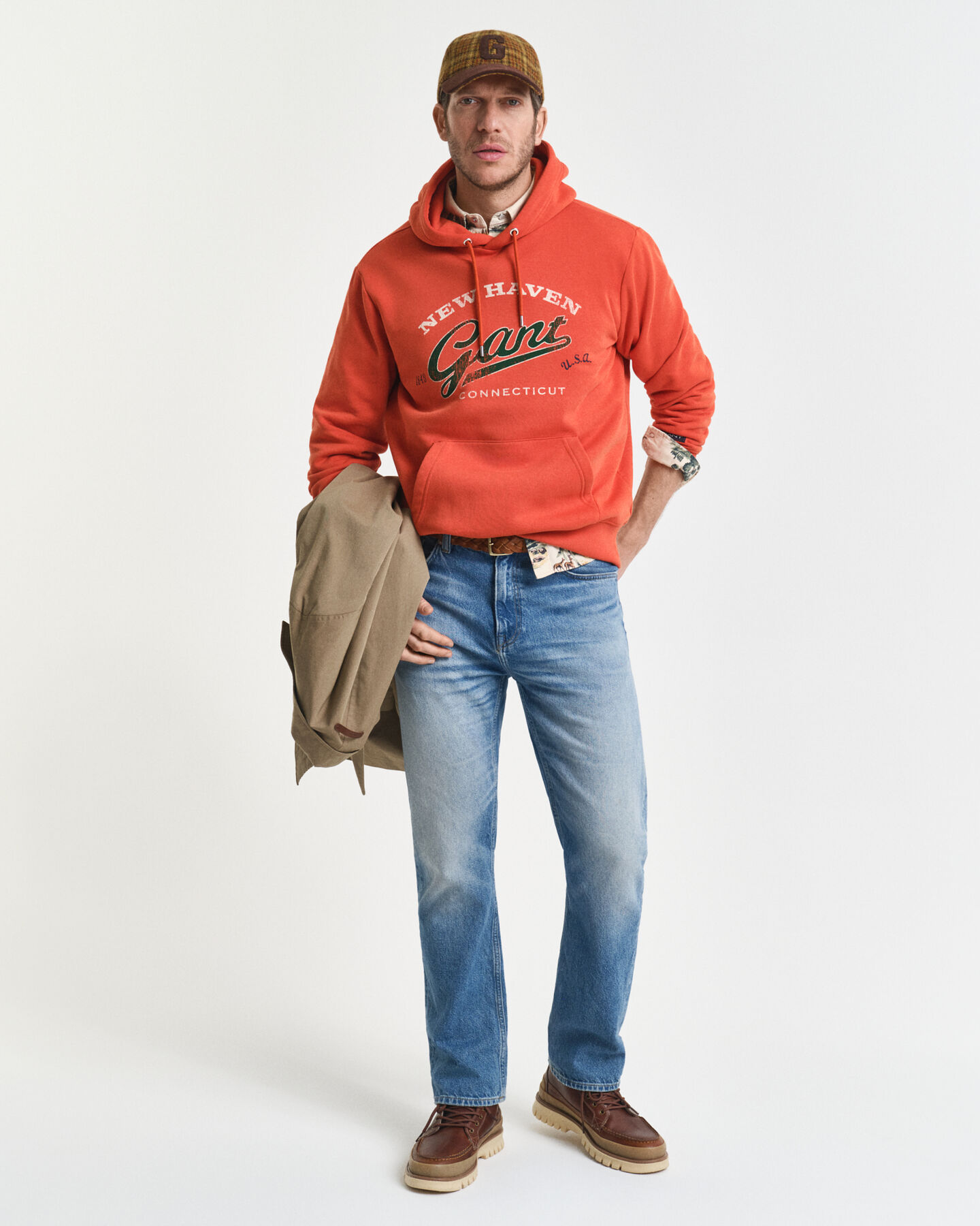 Crest Graphic Hoodie