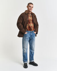Oversized Twillhemd aus Flanell