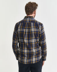 Regular Fit Windblown Flannel Karohemd