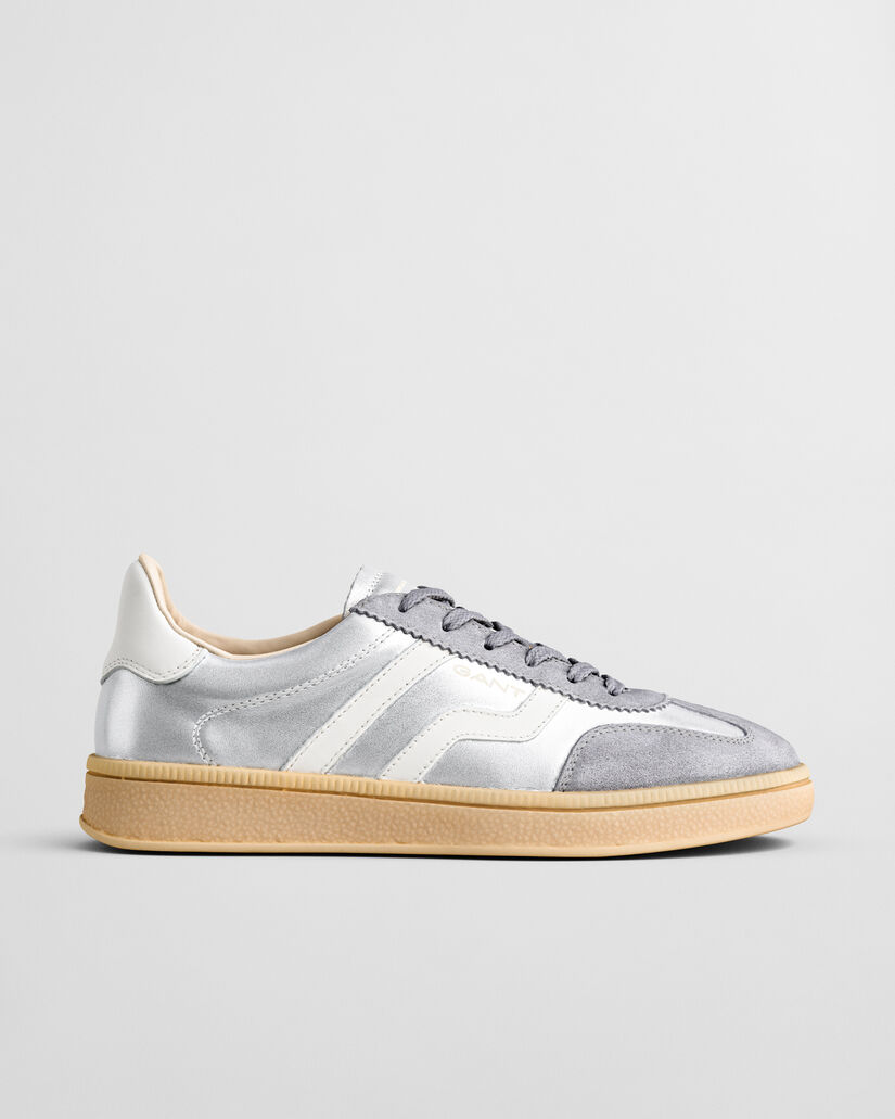 Cuzima Sneaker aus Metallic-Leder