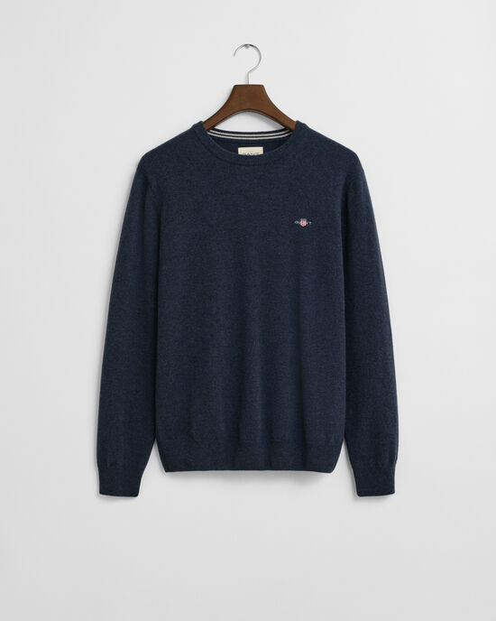 Superfine Lambswool Rundhalspullover