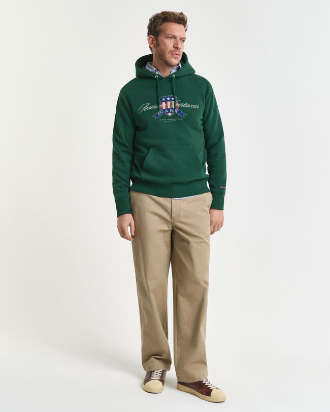 Crest Graphic Hoodie