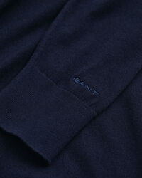 Feinstrick Rundhalspullover