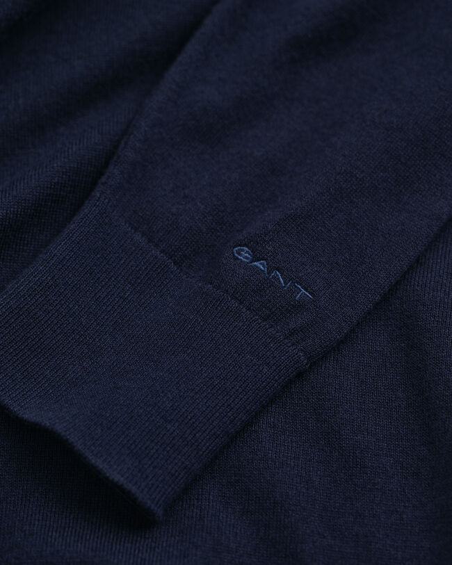 Feinstrick Rundhalspullover