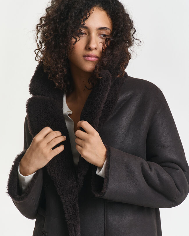 Wende-Caban aus Shearling