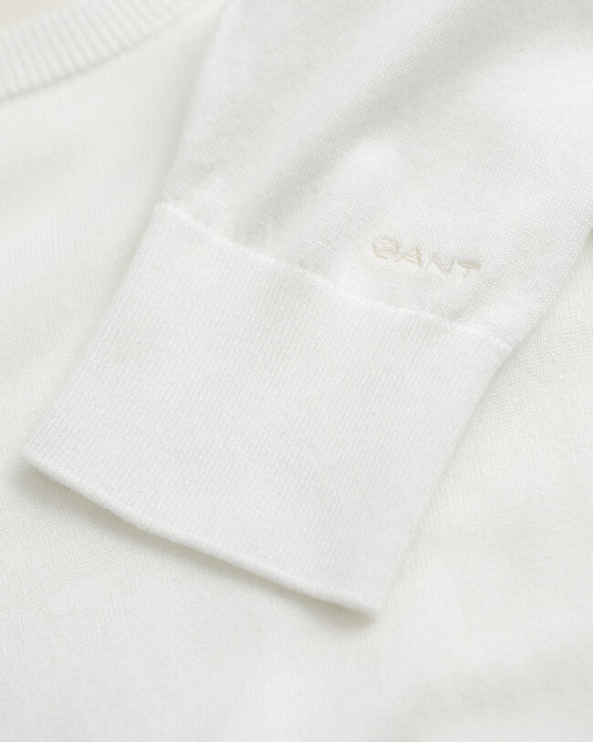 Feinstrick Rundhalspullover