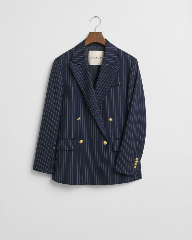 Regular Fit Pinstripe Club Blazer