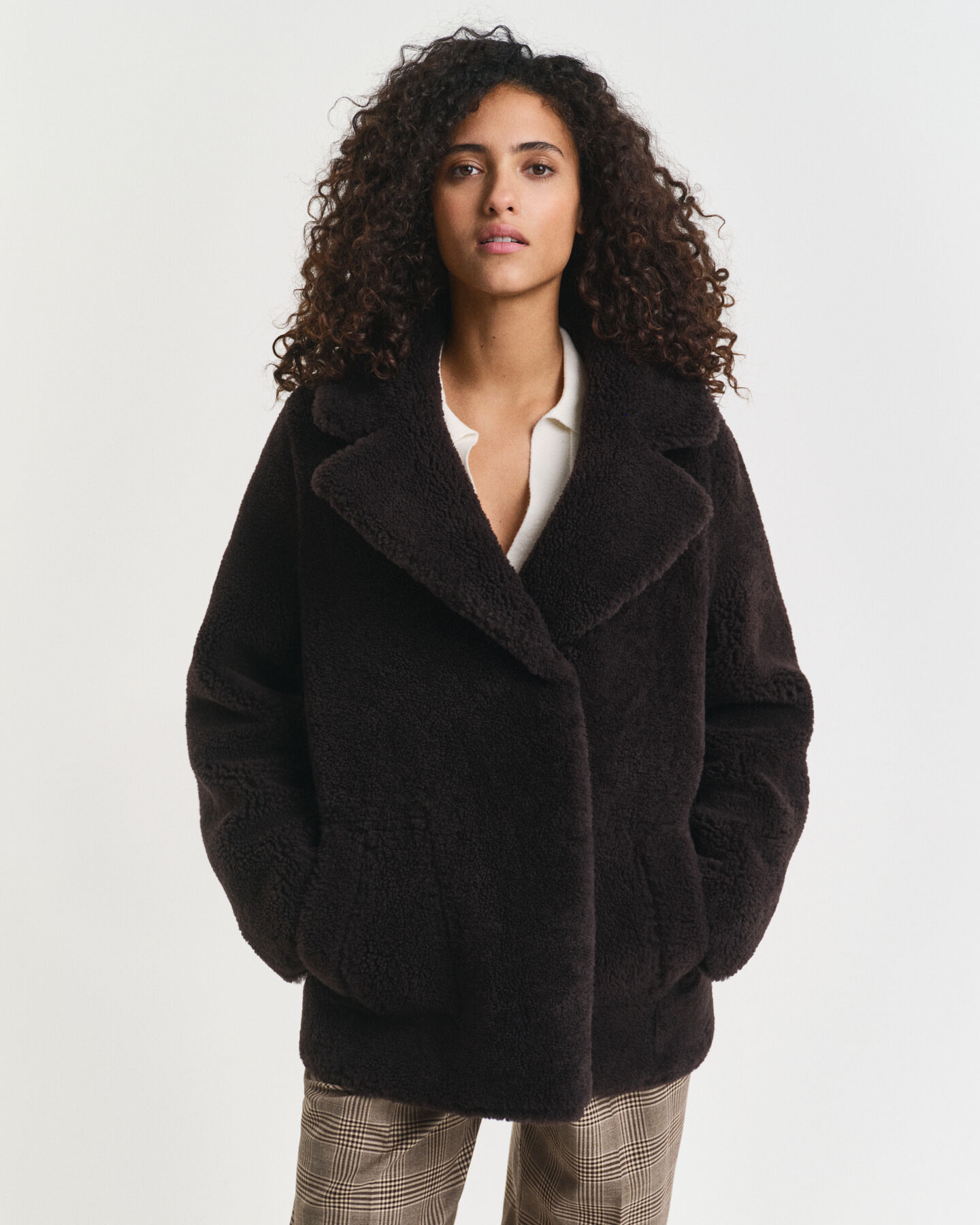 Wende-Caban aus Shearling