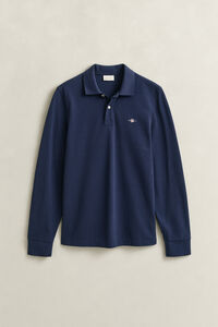 Langarm-Poloshirt