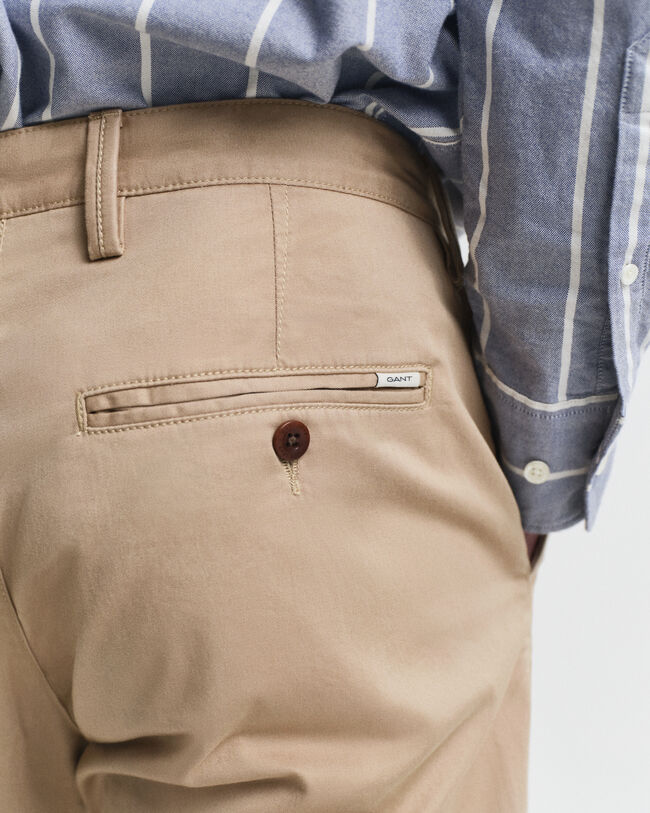 Regular Fit Twill Chinohose