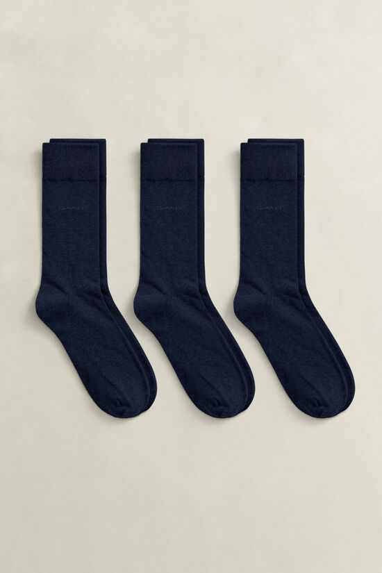 3er-Pack Weiche Baumwollsocken