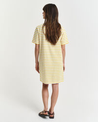 Breton Striped T-Shirt-Kleid