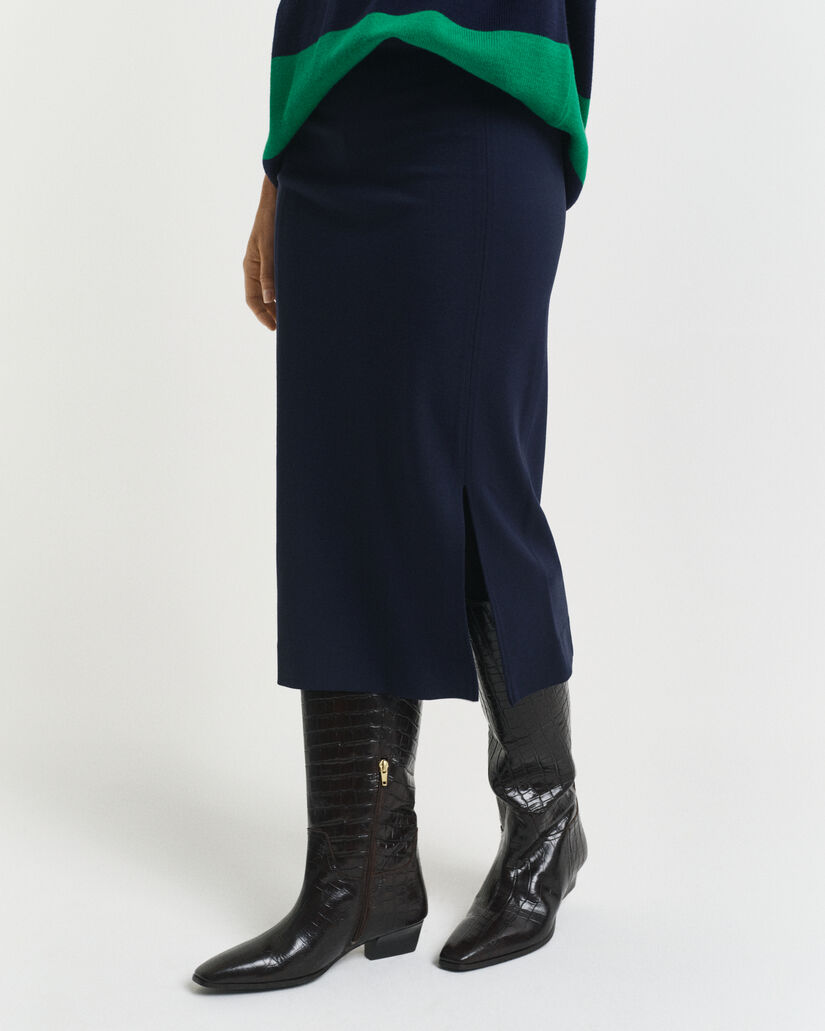 Bleistiftrock aus Jersey