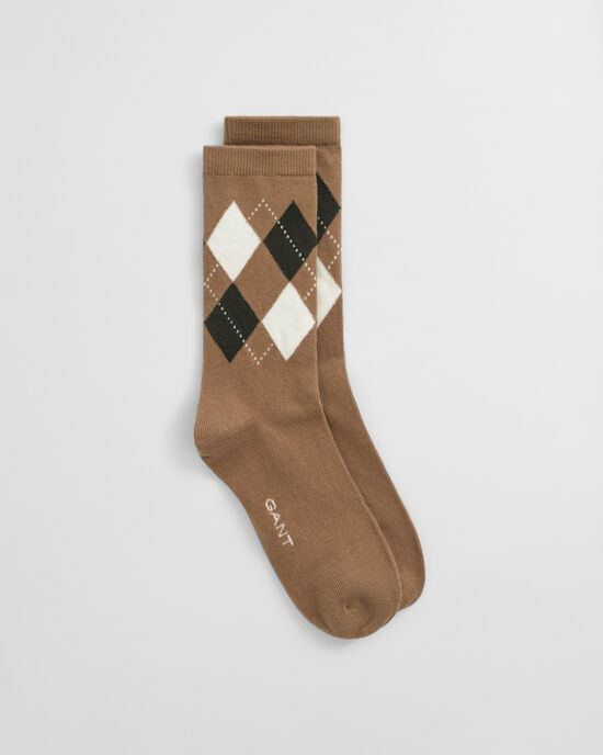 Karierte Argyle Socken